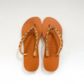 Havaianas Slim Orange – Golden Wrap Custom